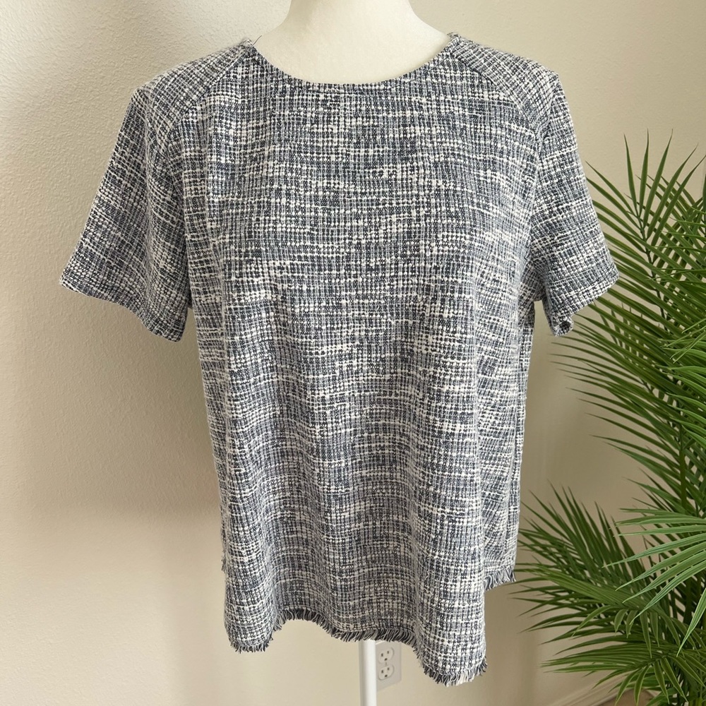 NWT tweed top